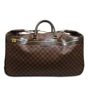 Pre-owned Leather travel-bags Louis Vuitton Vintage , Brown , Heren