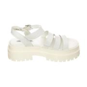 Witte platte sandalen voor dames - Maat 39 Windsor Smith , White , Dam...