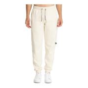 Elastische taille joggers met logo Emporio Armani EA7 , White , Heren