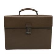 Pre-owned Leather briefcases Prada Vintage , Brown , Dames