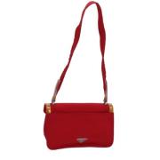 Pre-owned Canvas prada-bags Prada Vintage , Red , Dames