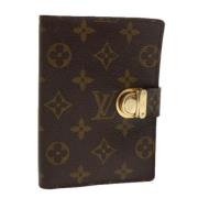 Pre-owned Canvas home-office Louis Vuitton Vintage , Brown , Dames