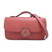 Pre-owned Leather gucci-bags Gucci Vintage , Pink , Dames