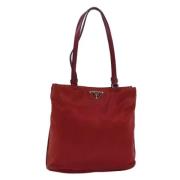 Pre-owned Nylon handbags Prada Vintage , Red , Dames