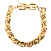 Pre-owned Metal bracelets Givenchy Pre-owned , Yellow , Dames