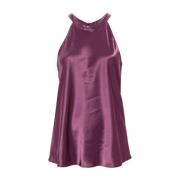 Stijlvolle Top voor Vrouwen Pinko , Purple , Dames