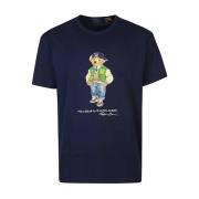 Blauwe T-shirts en Polos Ralph Lauren , Blue , Heren