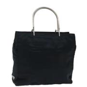 Pre-owned Nylon handbags Prada Vintage , Black , Dames