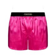 Boxershorts met logo Tom Ford , Pink , Heren