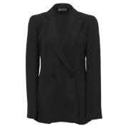 Pre-owned Wool outerwear Versace Pre-owned , Black , Dames