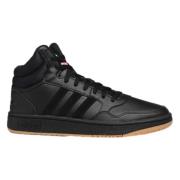 Hoops 3.0 Sneakers Adidas , Black , Heren