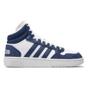 Hoops 3.0 Mid Sneakers Adidas , Blue , Heren