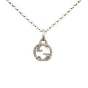 Pre-owned Silver necklaces Gucci Vintage , Gray , Dames