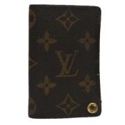 Pre-owned Canvas wallets Louis Vuitton Vintage , Brown , Dames