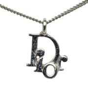 Pre-owned Silver necklaces Dior Vintage , Gray , Dames