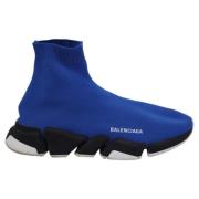 Pre-owned Polyester sneakers Balenciaga Vintage , Blue , Dames