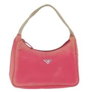 Pre-owned Nylon handbags Prada Vintage , Pink , Dames