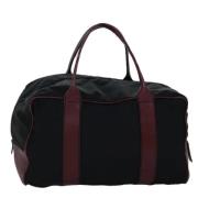 Pre-owned Nylon travel-bags Prada Vintage , Black , Dames