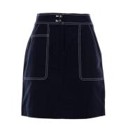 Blauwe Marisa Rok Outlet Prijs Tommy Hilfiger , Blue , Dames