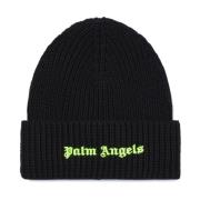 Zwarte Hoeden Collectie Palm Angels , Black , Heren