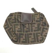 Pre-owned Canvas fendi-bags Fendi Vintage , Brown , Dames