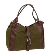 Pre-owned Nylon totes Prada Vintage , Brown , Dames