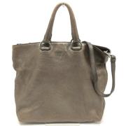 Pre-owned Leather prada-bags Prada Vintage , Brown , Dames