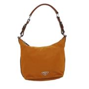 Pre-owned Nylon prada-bags Prada Vintage , Orange , Dames