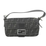 Pre-owned Canvas fendi-bags Fendi Vintage , Brown , Dames