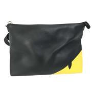 Pre-owned Leather fendi-bags Fendi Vintage , Black , Dames