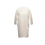 Pre-owned Silk dresses Fendi Vintage , White , Dames