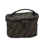 Pre-owned Canvas fendi-bags Fendi Vintage , Brown , Dames