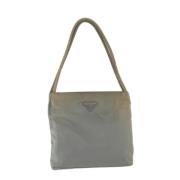 Pre-owned Nylon handbags Prada Vintage , Gray , Dames