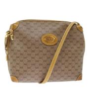 Pre-owned Leather gucci-bags Gucci Vintage , Beige , Dames