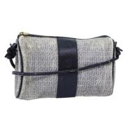 Pre-owned Canvas fendi-bags Fendi Vintage , White , Dames