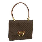 Pre-owned Leather handbags Celine Vintage , Brown , Dames