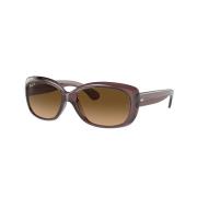 Jackie Ohh Gepolariseerde Zonnebril Bruin Verloop Ray-Ban , Brown , Da...