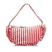 Pre-owned Canvas chanel-bags Chanel Vintage , Red , Dames