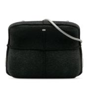 Pre-owned Wool chanel-bags Chanel Vintage , Black , Dames