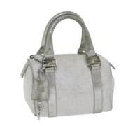 Pre-owned Canvas handbags Fendi Vintage , Gray , Dames