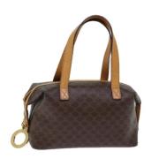 Pre-owned Leather handbags Celine Vintage , Brown , Dames