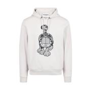 Hoodie met cartoonprint Iceberg , Gray , Heren