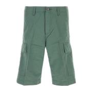 Groene katoenen cargoshorts Carhartt Wip , Green , Heren