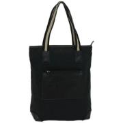 Pre-owned Canvas totes Gucci Vintage , Black , Dames