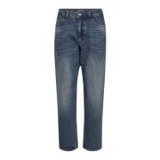 Blauwe Boyfriend Jeans MOS Mosh , Blue , Dames