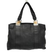 Pre-owned Leather gucci-bags Gucci Vintage , Black , Dames