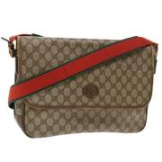 Pre-owned Canvas gucci-bags Gucci Vintage , Beige , Dames