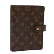 Pre-owned Canvas home-office Louis Vuitton Vintage , Brown , Dames