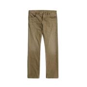 Straight Renaissance Jeans G-star , Brown , Heren