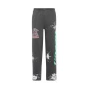 Katoenen trainingsbroek met verfspattenprint Heron Preston , Black , H...